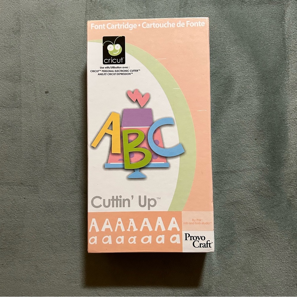 Cricut CUTTIN’ UP font